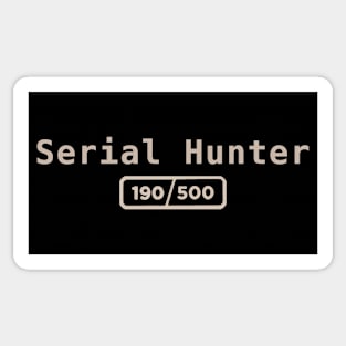 Serialized Cards Only Sticker